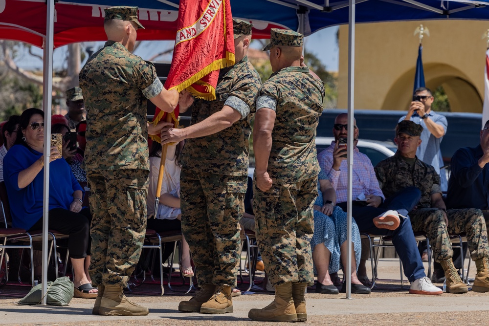 Headquarters and Service Battalion Change of Command