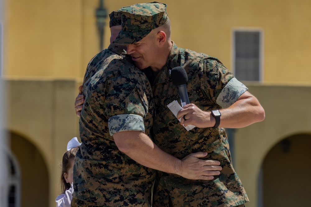 Headquarters and Service Battalion Change of Command