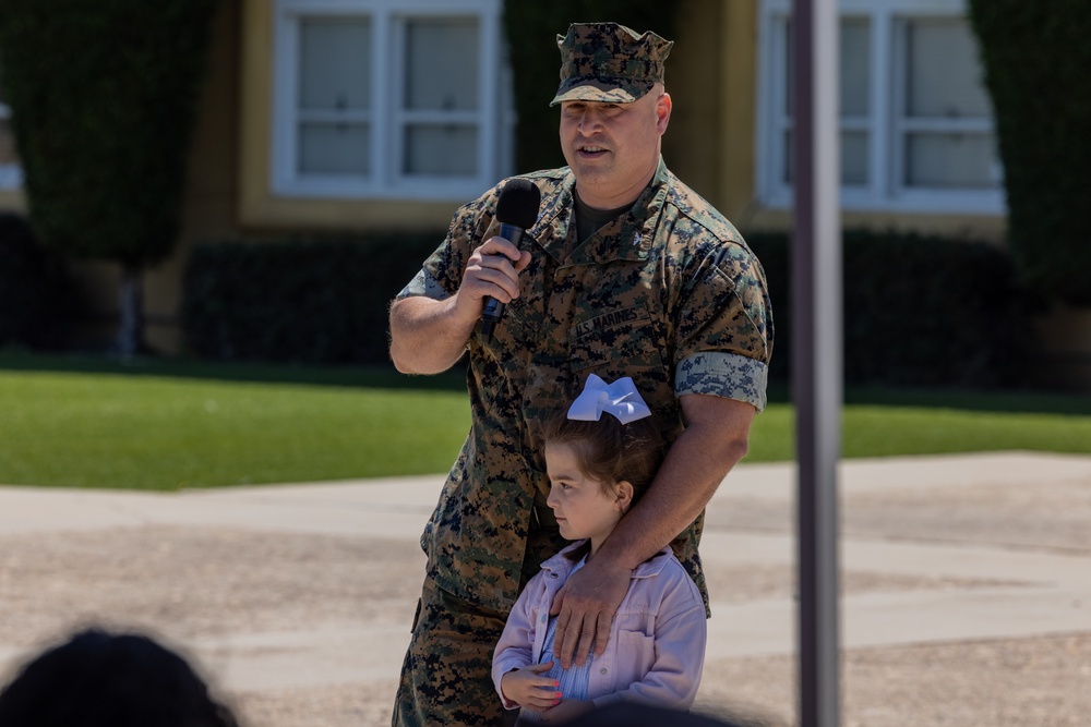 Headquarters and Service Battalion Change of Command