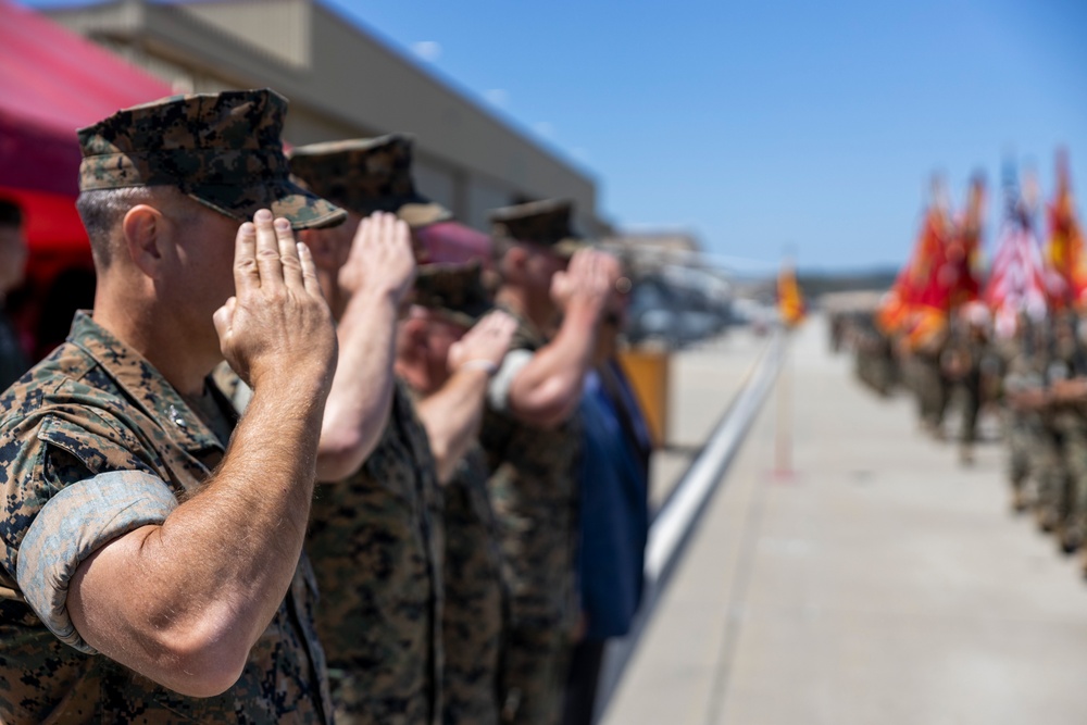 MAG-39 Change of Command