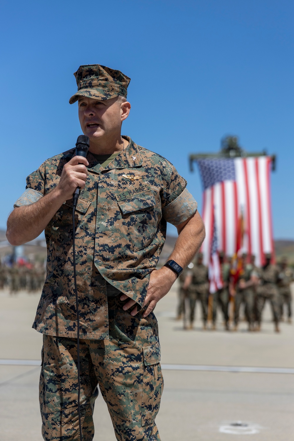 MAG-39 Change of Command