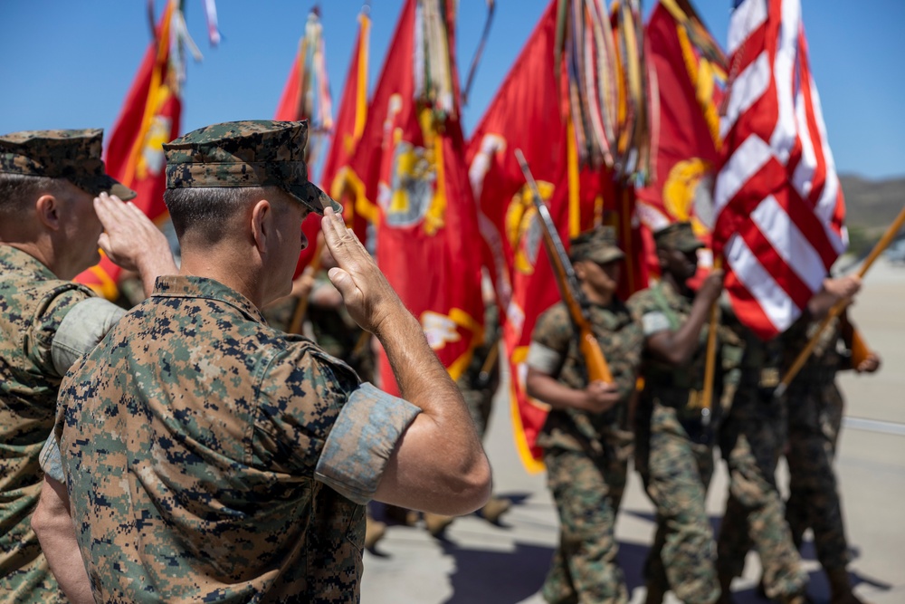 MAG-39 Change of Command