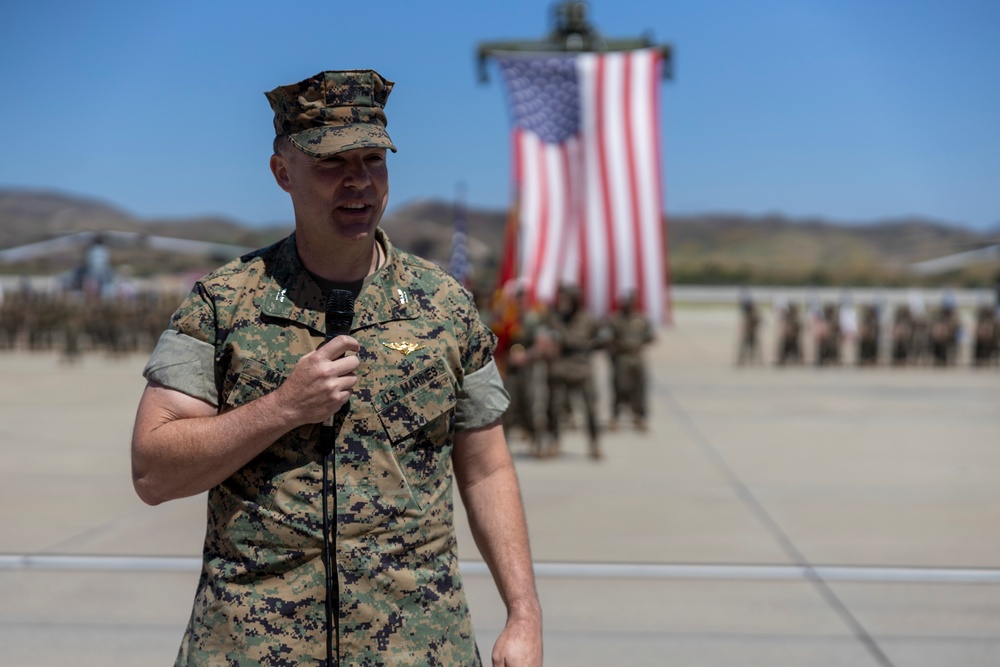 MAG-39 Change of Command