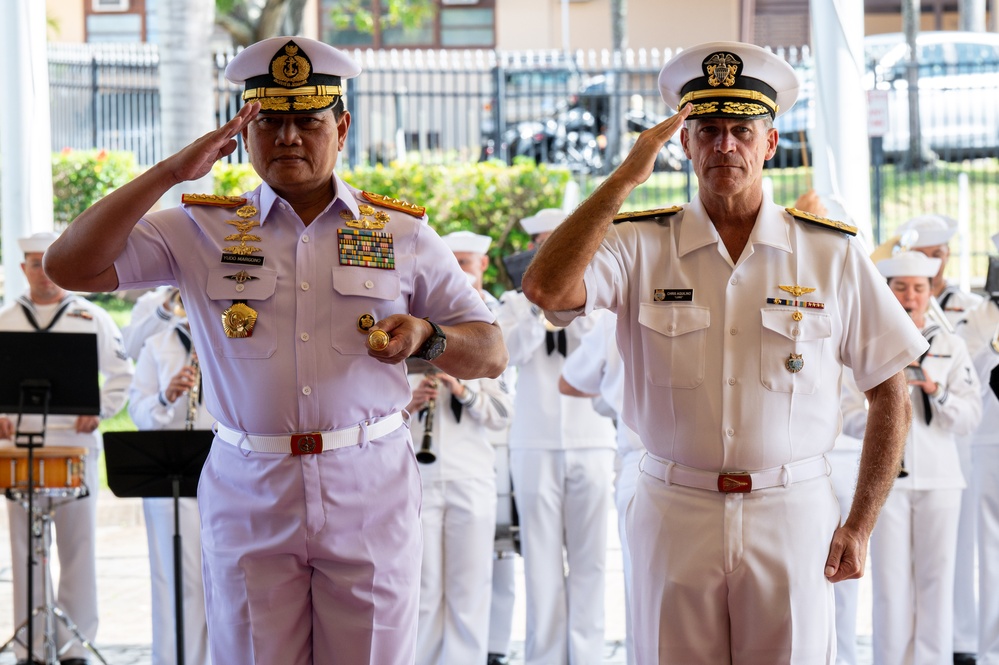 Commander of the Indonesian National Armed Forces Visits USINDOPACOM