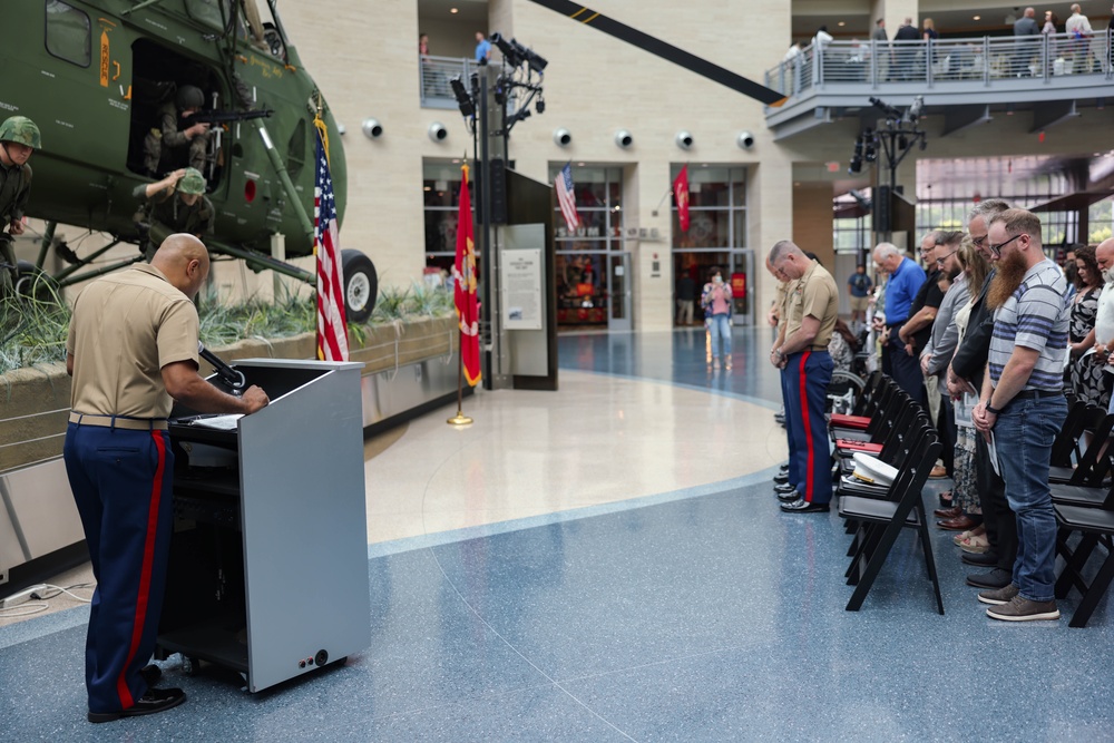 Master Gunnery Sgt. McGuire’s Retirement Ceremony