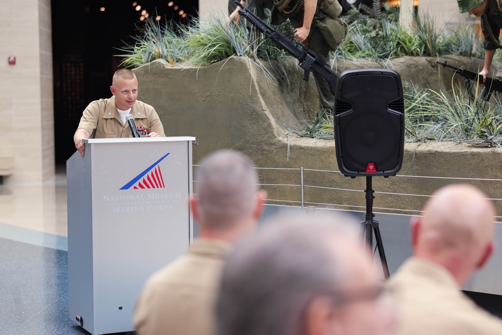 Master Gunnery Sgt. McGuire’s Retirement Ceremony