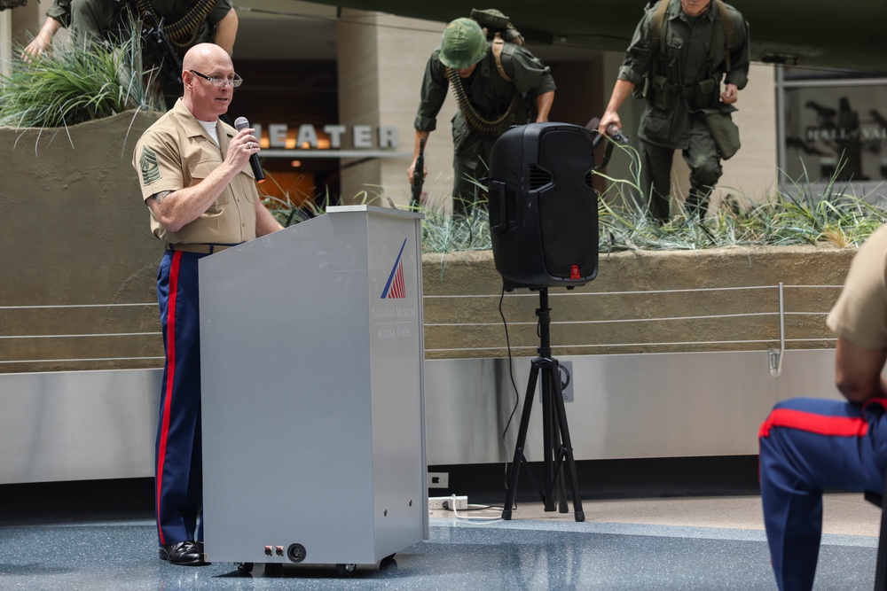 Master Gunnery Sgt. McGuire’s Retirement Ceremony