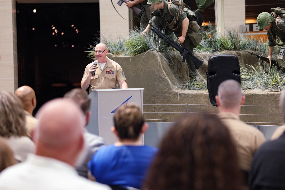 Master Gunnery Sgt. McGuire’s Retirement Ceremony