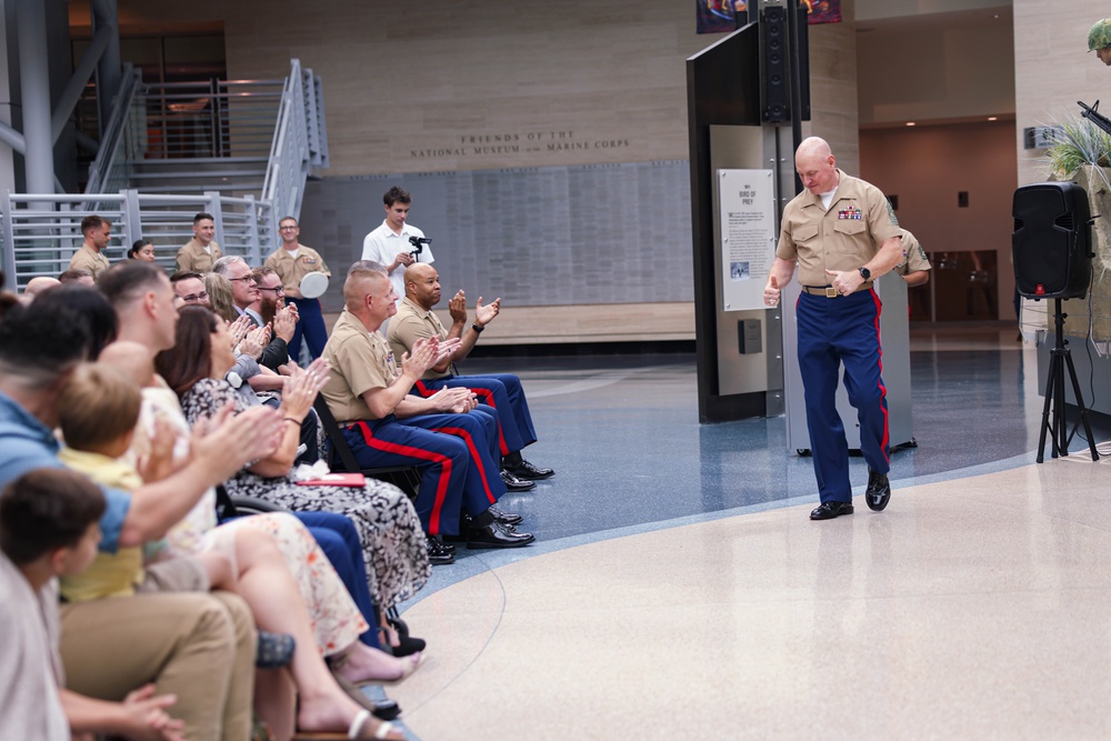 Master Gunnery Sgt. McGuire’s Retirement Ceremony