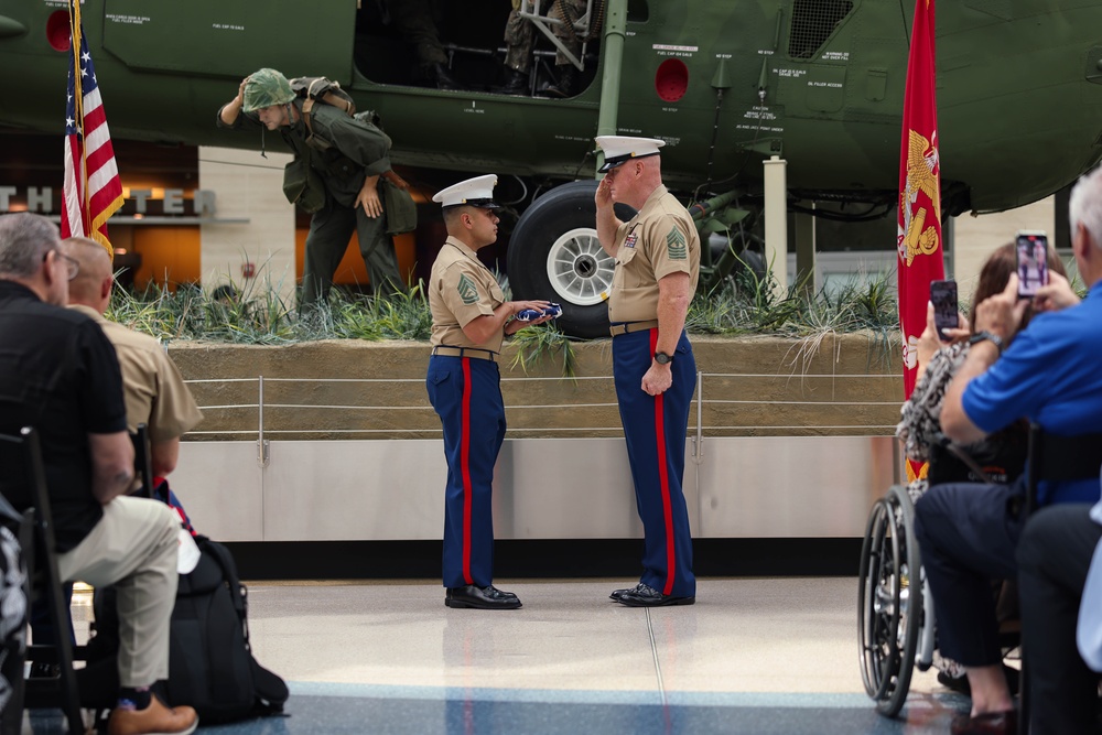 Master Gunnery Sgt. McGuire’s Retirement Ceremony