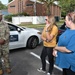 USAG Fort Hamilton Leaders Hold Walking Residence Town Hall