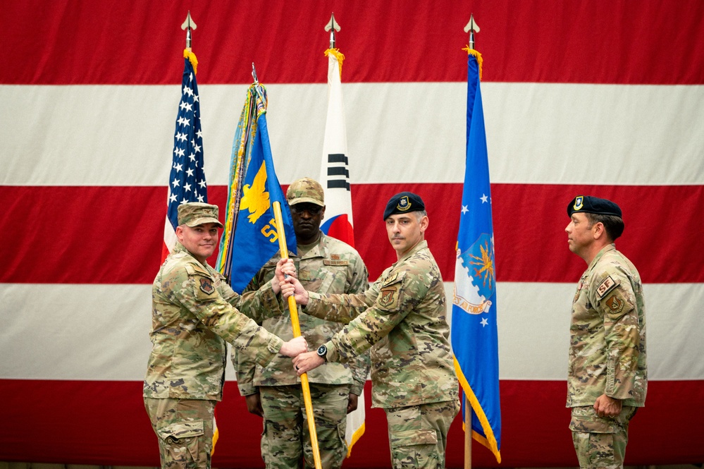 8th Security Forces Squadron Change of Command