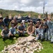 U.S. AND REPUBLIC OF SINGAPORE SAILORS AND AIRMEN PARTICIPATE IN BEACH CLEANUP