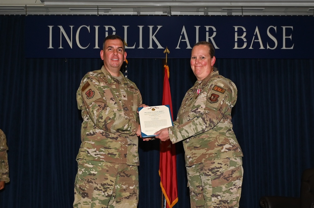 39th Security Forces Squadron Change of Command