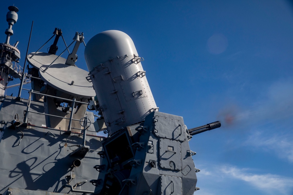 USS John Finn (DDG 113) Conducts Live-Fire Gunnery Exercise