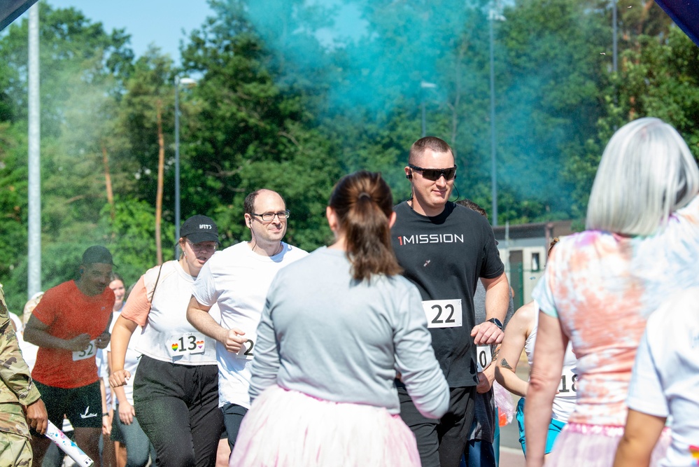 Run with Pride: Ramstein AB hosts 5k Color Run