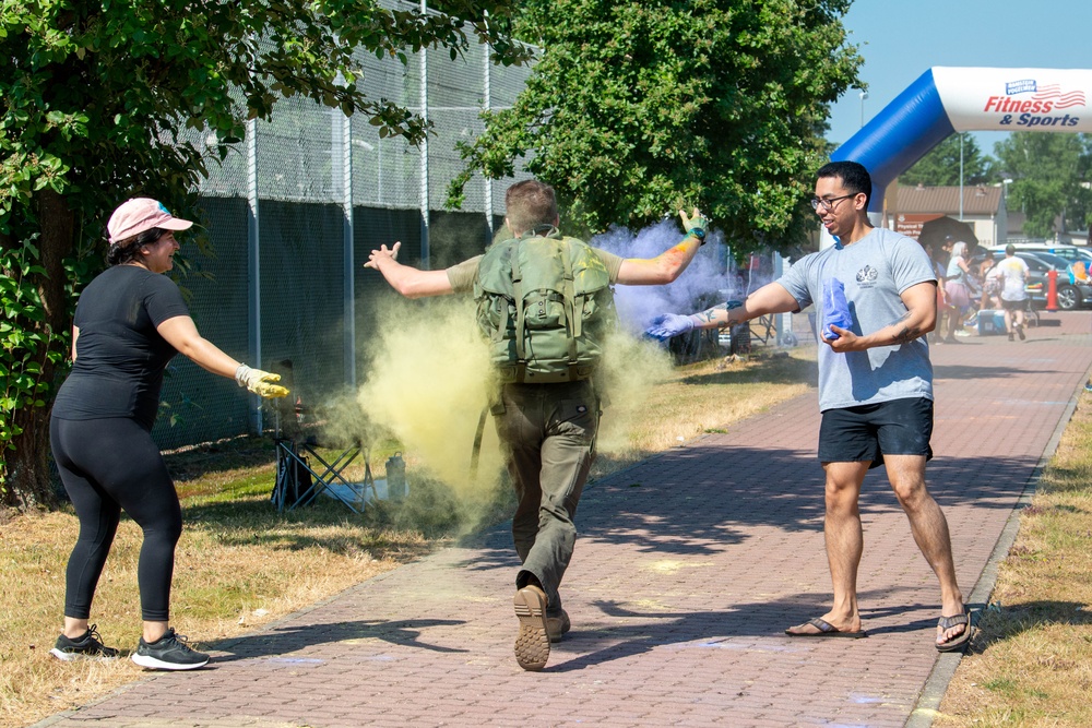 Run with Pride: Ramstein AB hosts 5k Color Run