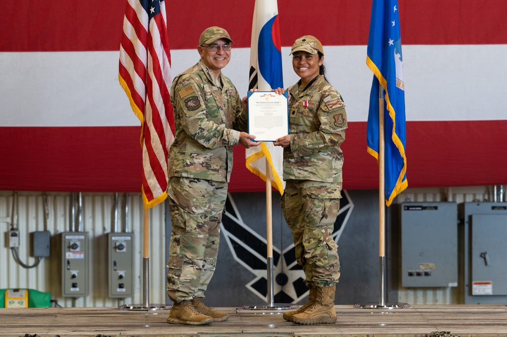 8th Operational Medical Readiness Squadron welcomes new commander