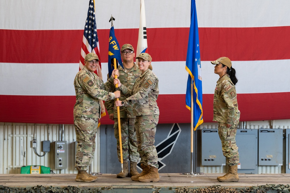 8th Operational Medical Readiness Squadron welcomes new commander