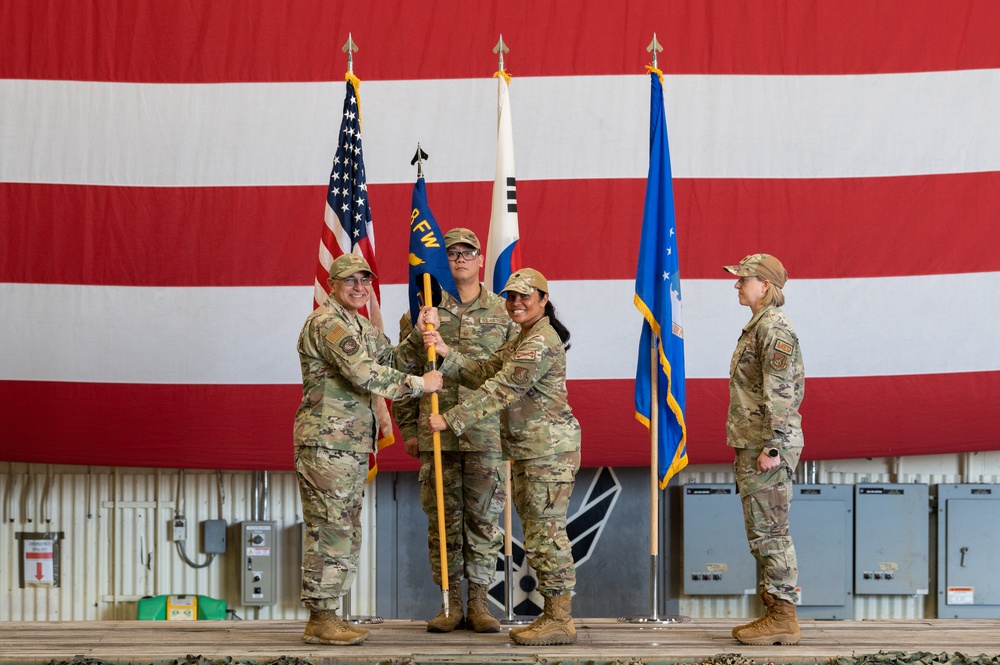 8th Operational Medical Readiness Squadron welcomes new commander