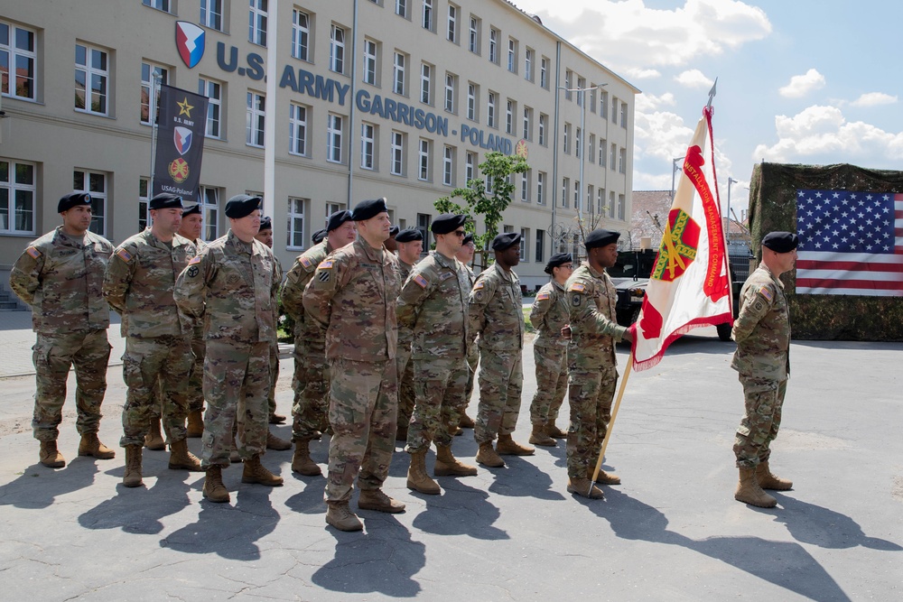 U.S. Army Garrison Poland change of command