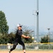 Sky Soldiers Compete In A Softball Event During Bayonet Week