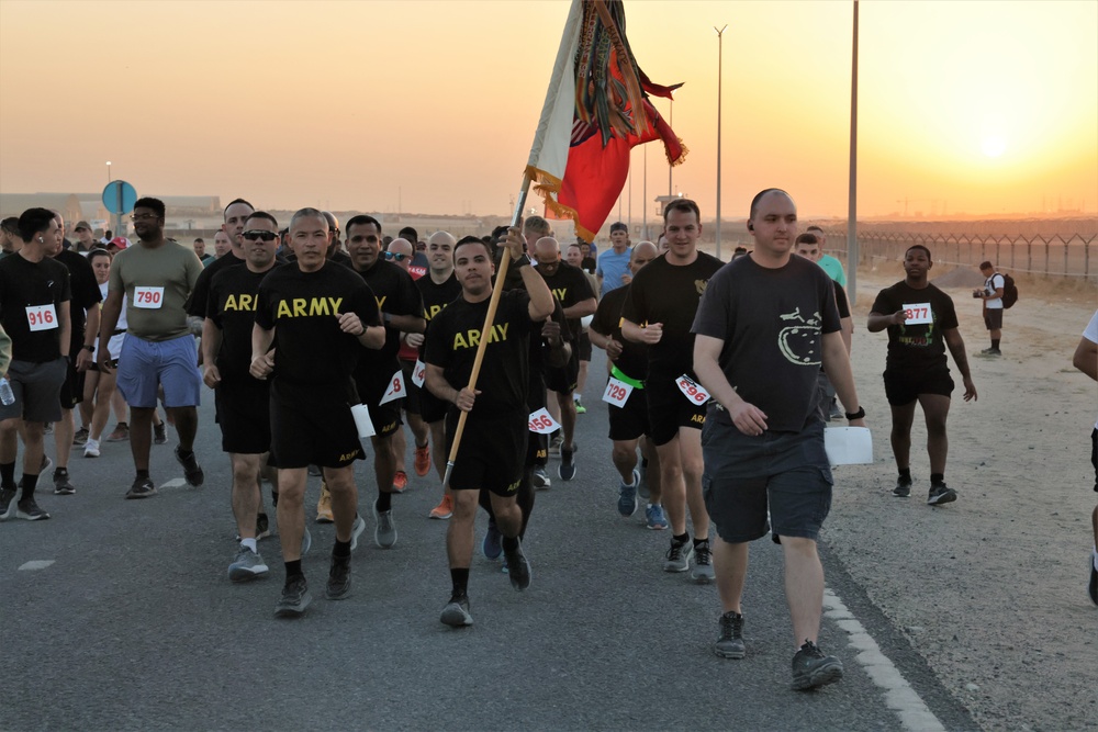 Colorful Run with a Purpose at Camp Arifjan, June 2023