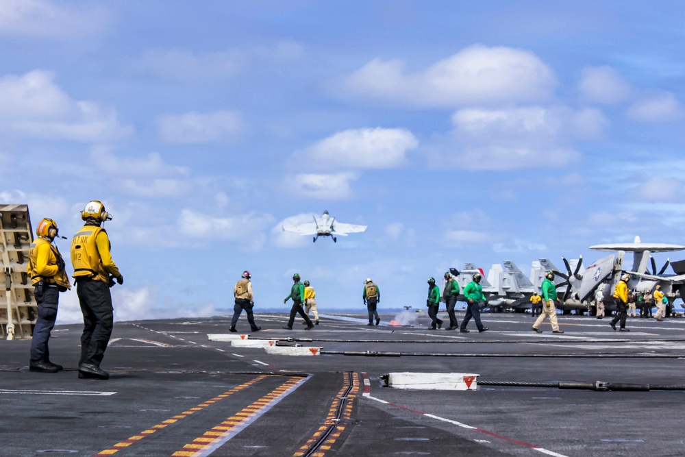 USS Nimitz Conducts Flight Operations