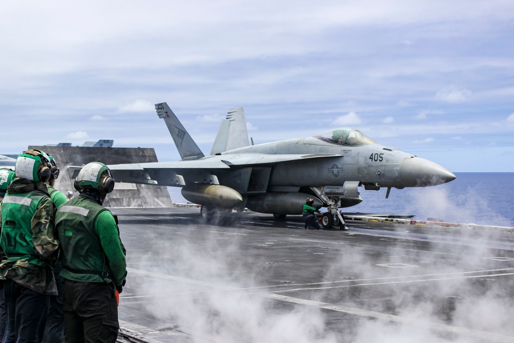 USS Nimitz Conducts Flight Operations