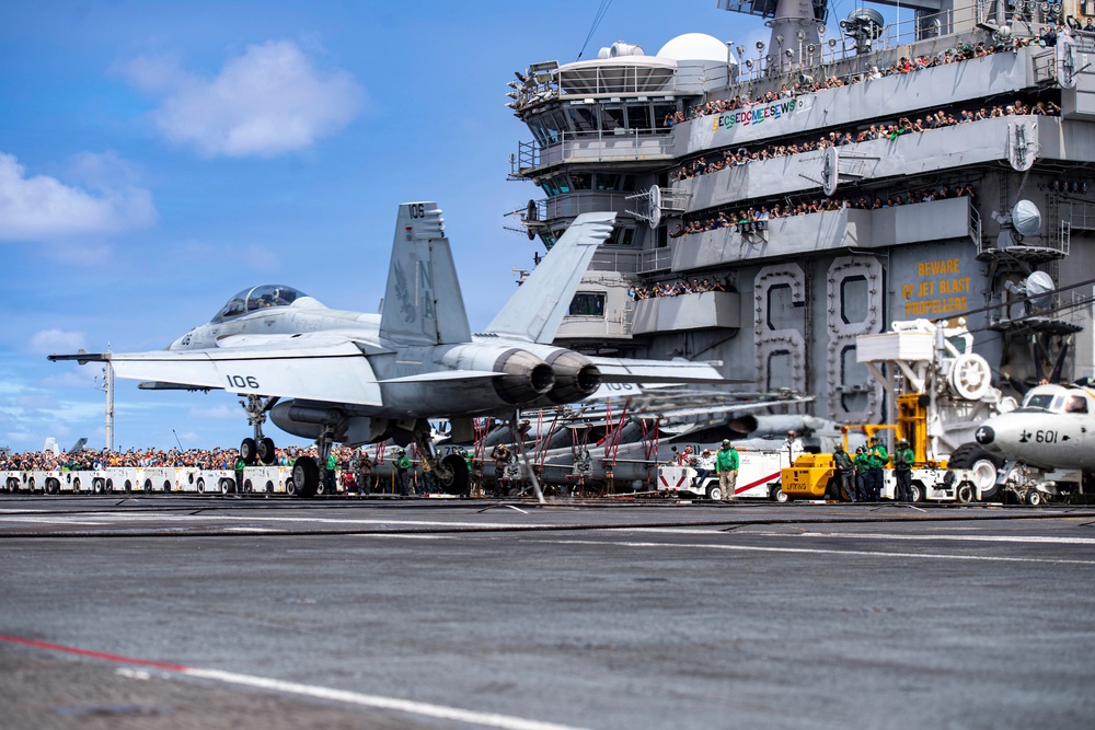 Nimitz Conducts Flight Operations