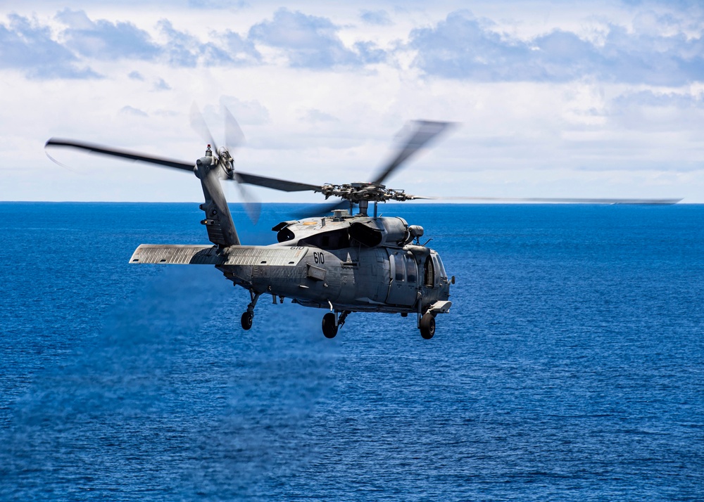 Nimitz Conducts Flight Ops