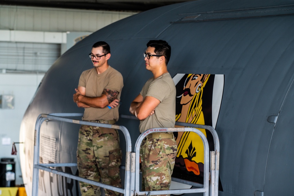 MacDill KC-135 Stratotanker Nose Art for Operation Centennial Contact