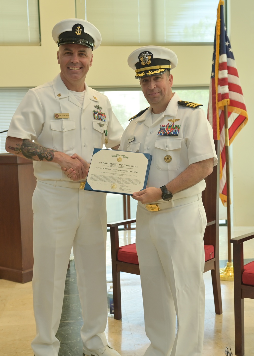 Retirement Ceremony