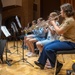 Parris Island Band teaches master class at 2023 Athena Music Camp