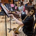 Parris Island Band teaches master class at 2023 Athena Music Camp