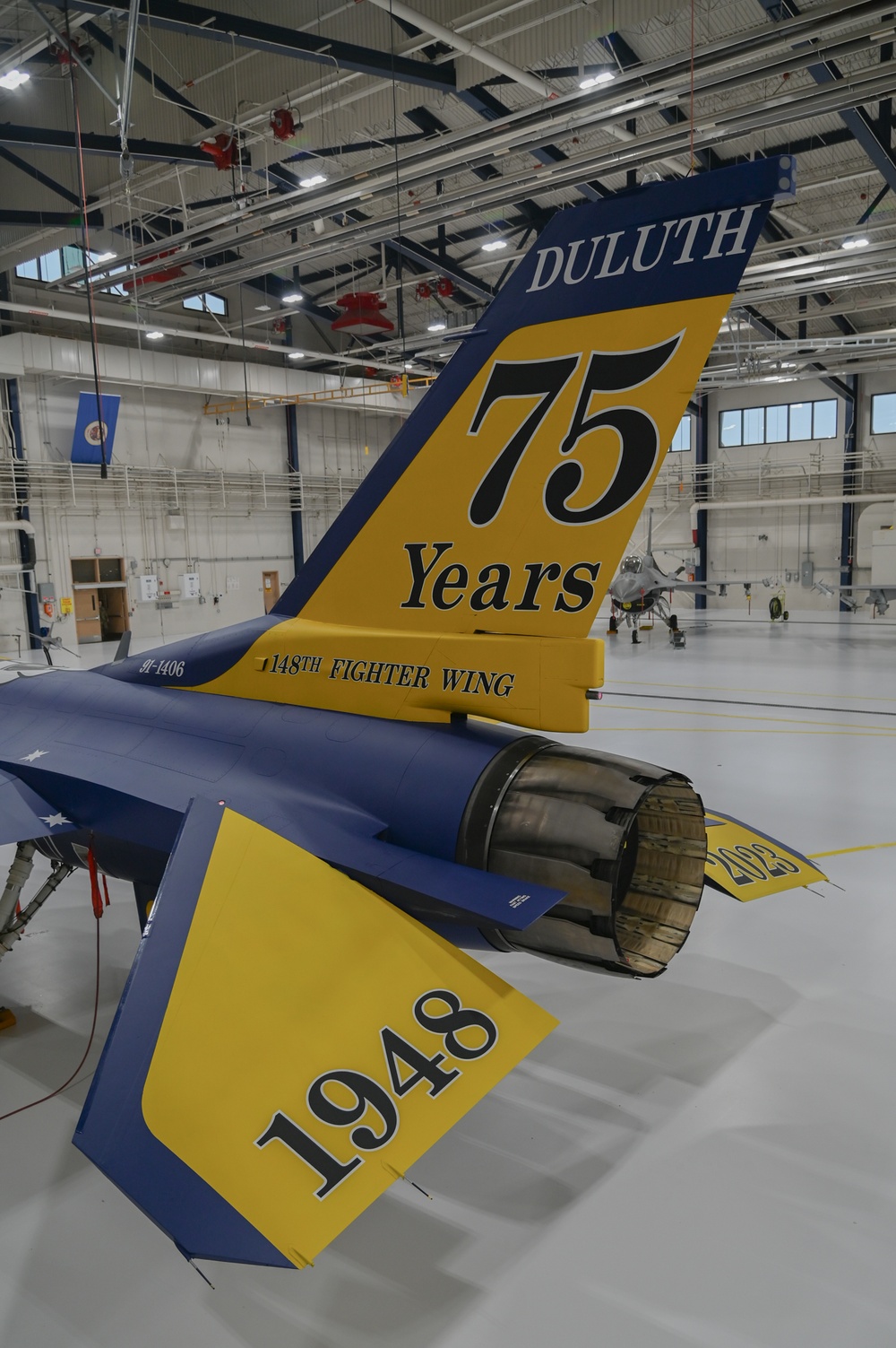 148th Fighter Wing unveils 75th Anniversary heritage jet