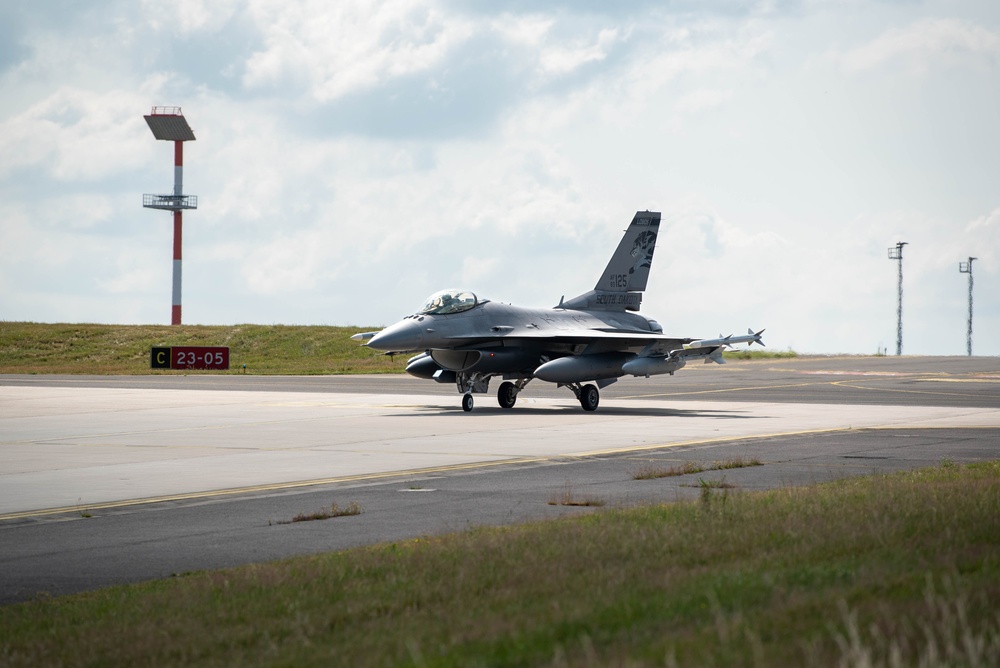 The 114 FW visits Spangdahlem AB