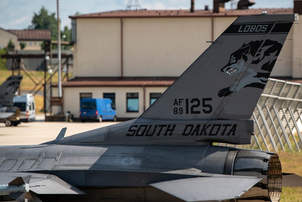 The 114 FW visits Spangdahlem AB