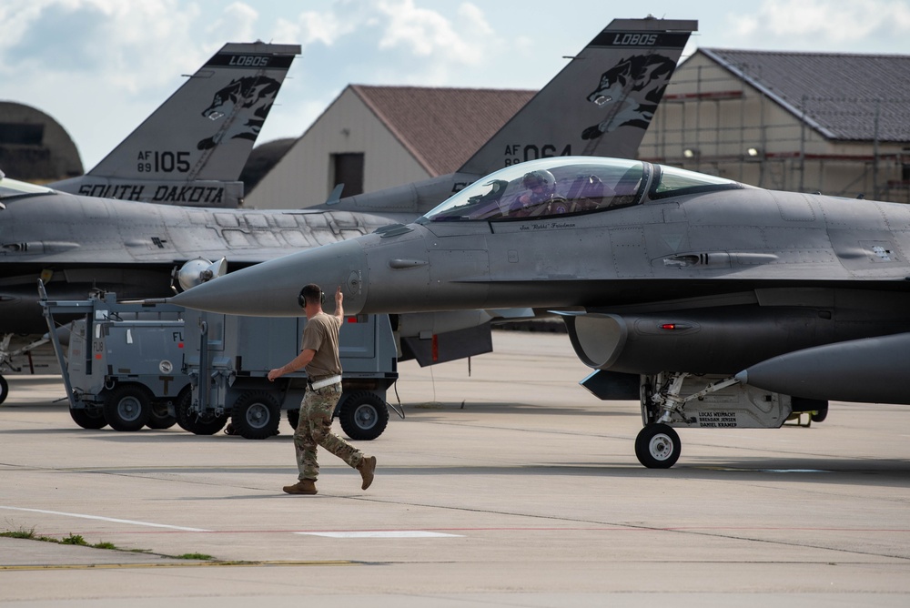 The 114 FW visits Spangdahlem AB