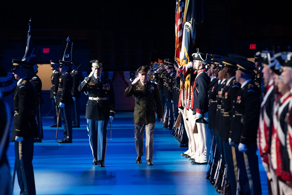 Special Retirement Review in honor of Chaplain, Maj. Gen. Thomas L. Solhjem