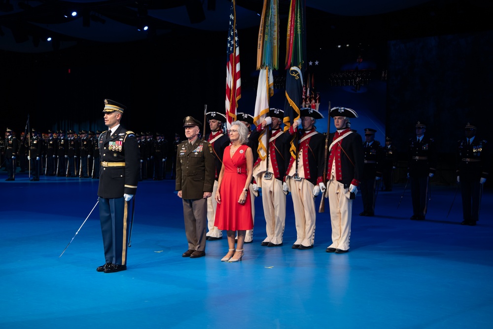 Special Retirement Review in honor of Chaplain, Maj. Gen. Thomas L. Solhjem