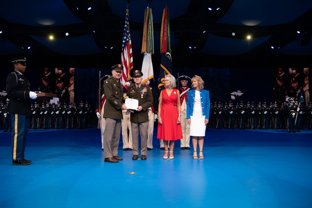 Special Retirement Review in honor of Chaplain, Maj. Gen. Thomas L. Solhjem