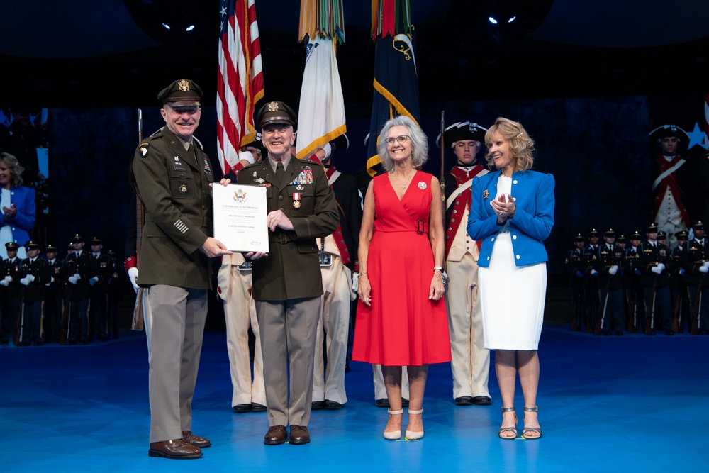 Special Retirement Review in honor of Chaplain, Maj. Gen. Thomas L. Solhjem