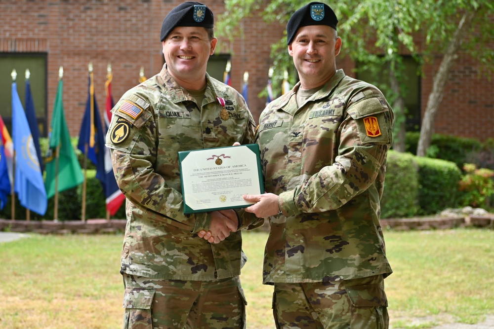 188th Brigade Support Battalion Change of Command Ceremony