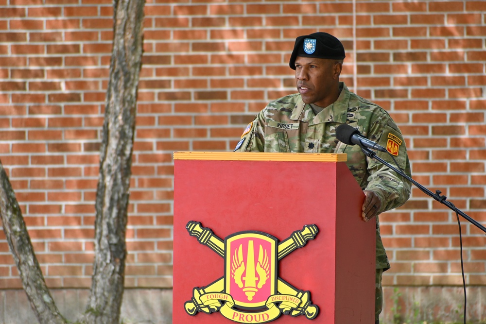 188th Brigade Support Battalion Change of Command