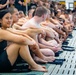 Recruits Test for the Swim Qualification at US Navy Recruit Training Command