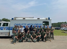 US Army Explosive Ordnance Disposal techs train with Charlotte Police Bomb Squad
