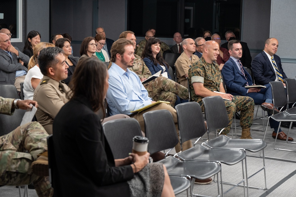 USD(P) speaks at town hall