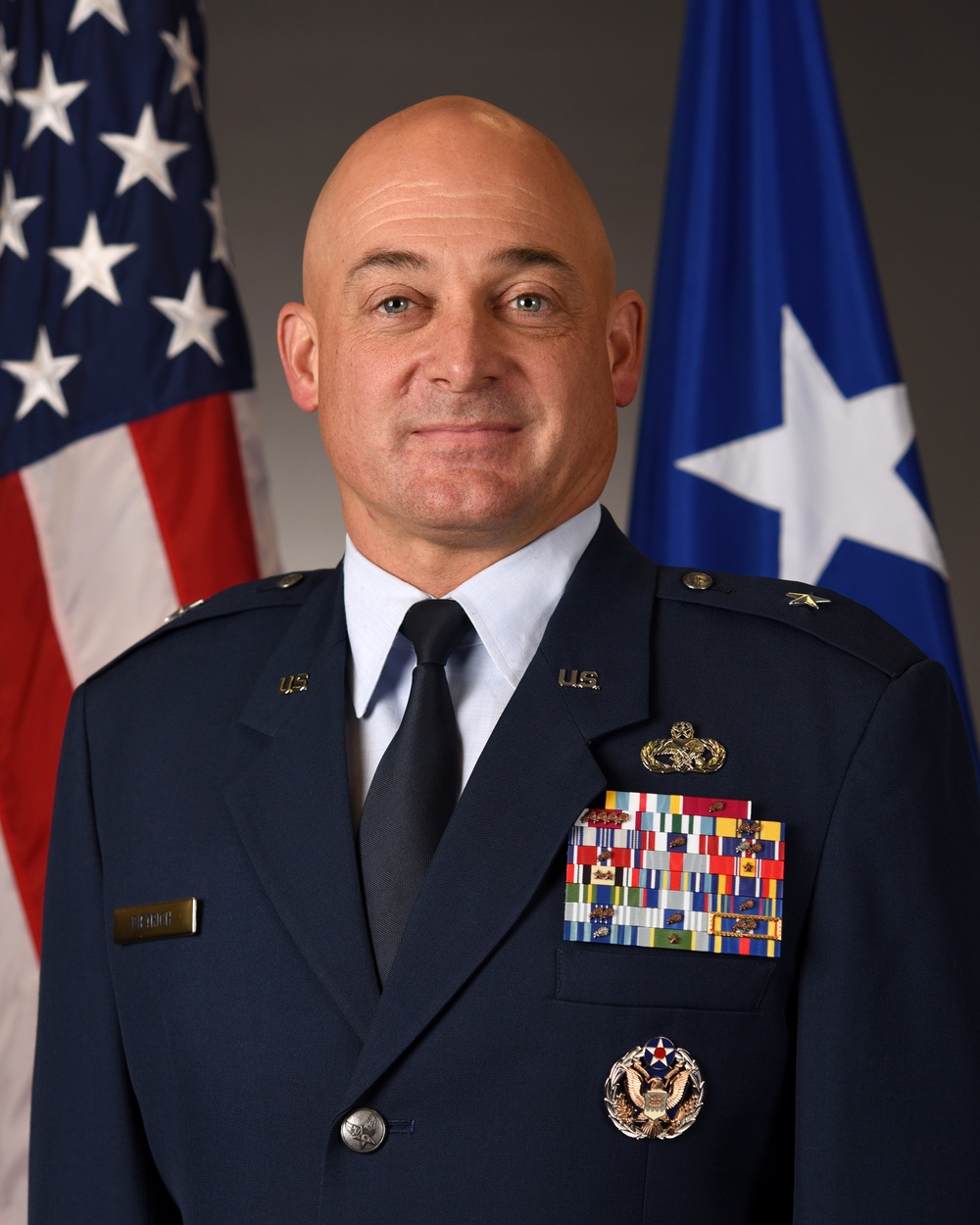 Brigadier General George Dietrich Official Photo