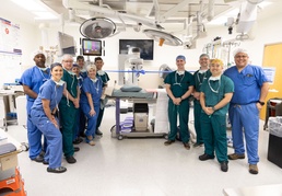 Walter Reed's Dream Team Unveils the Latest Single-Port Robotic System in Milestone Surgeries